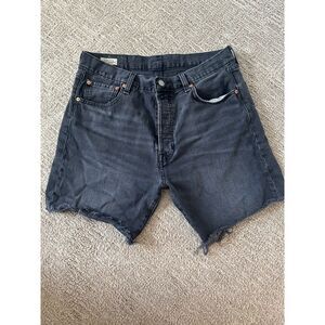 Levi's 501 '93 Women's Cutoff Shorts 7 inch inseam Size 34 Grunge Festival